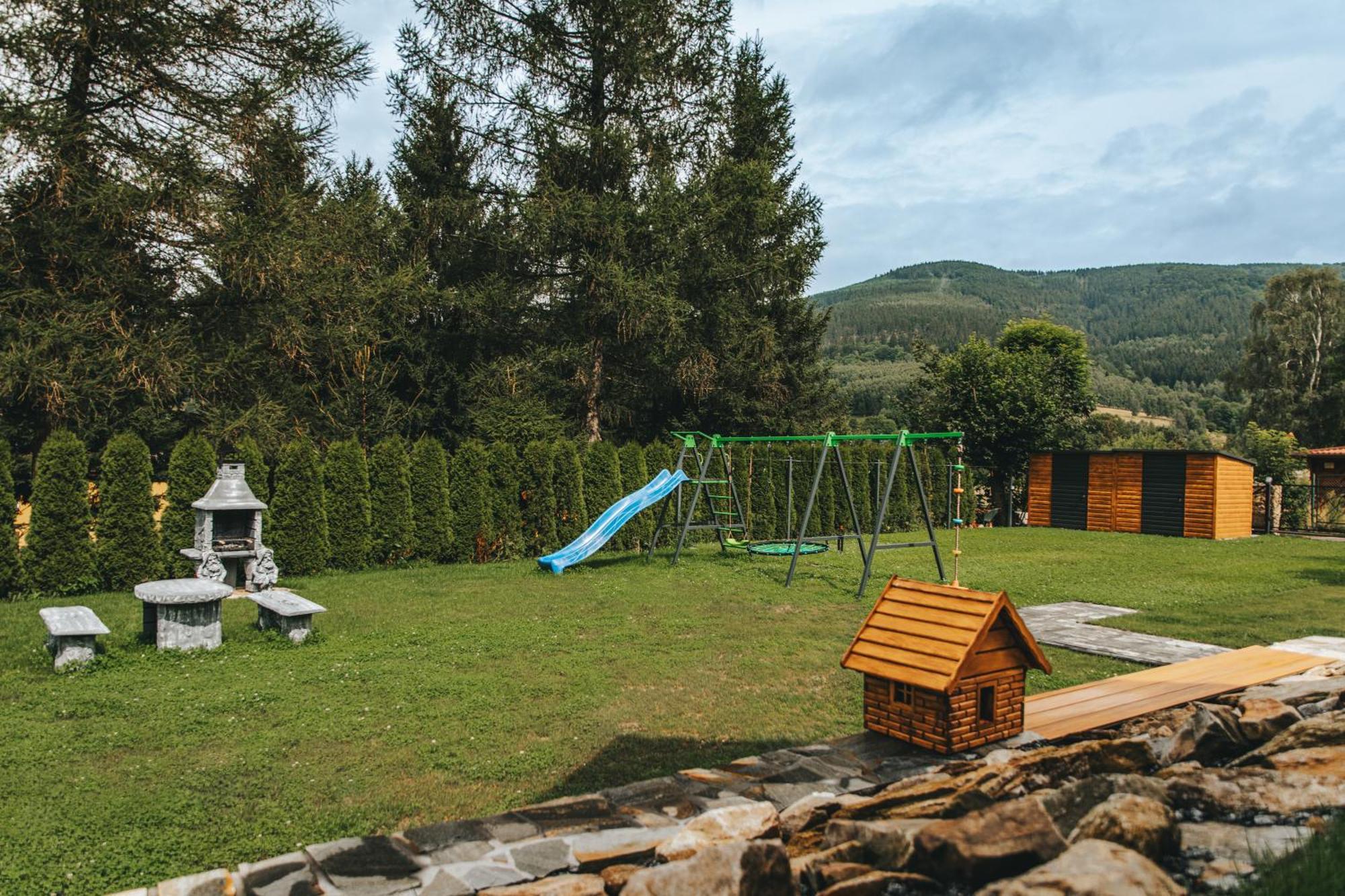Skrzaci Zakatek - Domek Z Prywatna Balia Z Jacuzzi Stronie Śląskie Zewnętrze zdjęcie